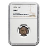 1831 Capped Bust Dime MS-65 NGC
