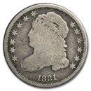 1831 Capped Bust Dime VG