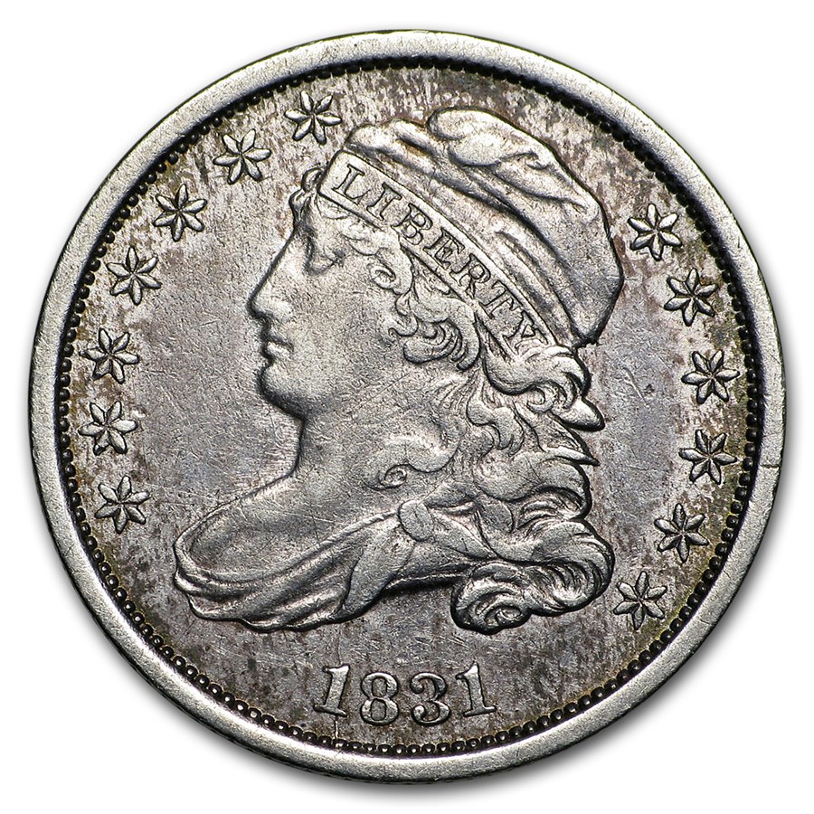 1831 Capped Bust Dime XF