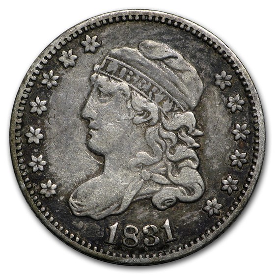 1831 Capped Bust Half Dime VF