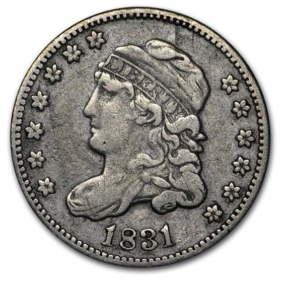 1831 Capped Bust Half Dime XF 1831 Capped Bust Half Dime XF