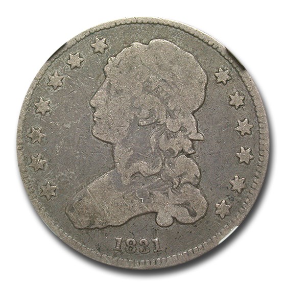 1831 Capped Bust Quarter VG-8 NGC 1831 Capped Bust Quarter VG-8 NGC