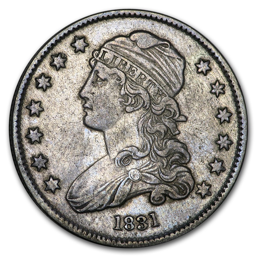 Buy 1831 Capped Bust Quarter XF (Large Letters) APMEX