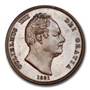 1831 Great Britain Bronzed Copper Penny William IV PR-64 PCGS 1831 Great Britain Bronzed Copper Penny William IV PR-64 PCGS