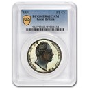 1831 Great Britain Silver 1/2 Crown William IV PR-61 Cameo PCGS