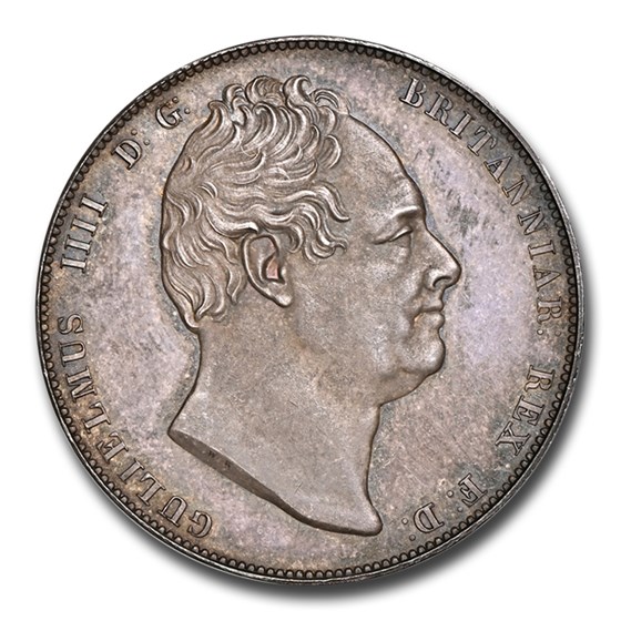 1831 Great Britain Silver Half Crown William IV PF-65 NGC