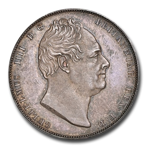 1831 Great Britain Silver Half Crown William IV PF-65 NGC 1831 Great Britain Silver Half Crown William IV PF-65 NGC