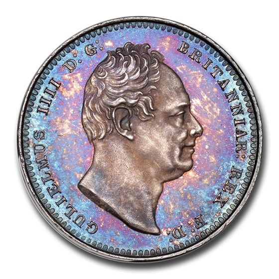 1831 Great Britain Silver Shilling William IV PR-65 NGC 1831 Great Britain Silver Shilling William IV PR-65 NGC