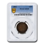 1831 Half Cent XF-45 PCGS