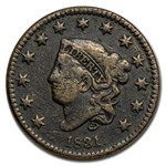 1831 Large Cent Lg Letters VF Details