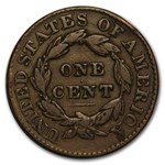 1831 Large Cent Medium Letters VF