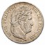 1832-1843 France Silver 5 Francs Louis Philippe I Avg Circ
