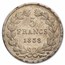 1832-1843 France Silver 5 Francs Louis Philippe I Avg Circ