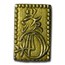 (1832-1858) Japan Tokugawa Shogunate Electrum Nibu-kin XF