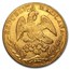 1832-1870 Mexico Gold First Republic 8 Escudos Avg Circ (Random)