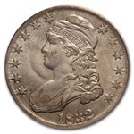 1832 Bust Half Dollar AU-50 PCGS (Sm Letters)
