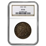 1832 Bust Half Dollar XF-45 NGC (Sm Letters)
