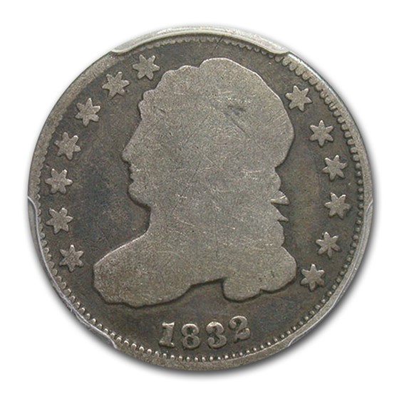 1832 Capped Bust Dime Good-4 PCGS (JR-3) 1832 Capped Bust Dime Good-4 PCGS (JR-3)
