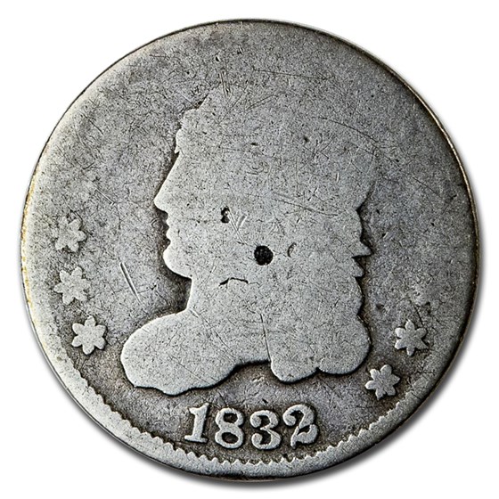 1832 Capped Bust Half Dime AG 1832 Capped Bust Half Dime AG