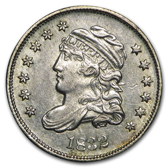 1832 Capped Bust Half Dime AU