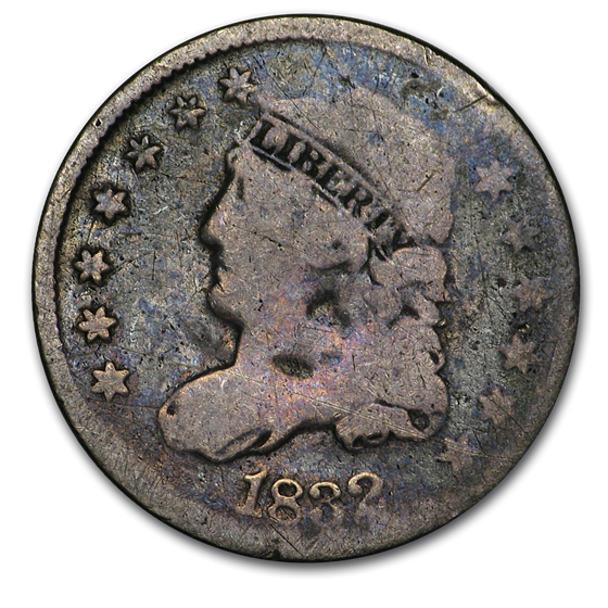 1832 Capped Bust Half Dime Fine (Details) 1832 Capped Bust Half Dime Fine (Details)