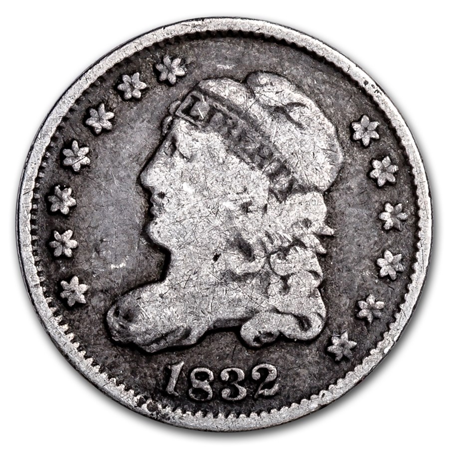 1832 Capped Bust Half Dime VG