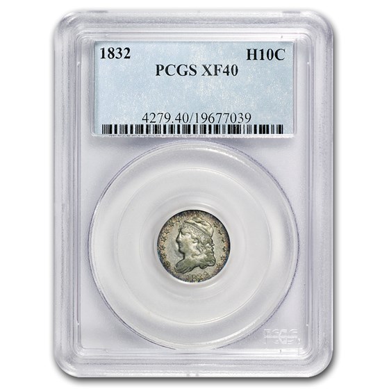 1832 Capped Bust Half Dime XF-40 PCGS 1832 Capped Bust Half Dime XF-40 PCGS