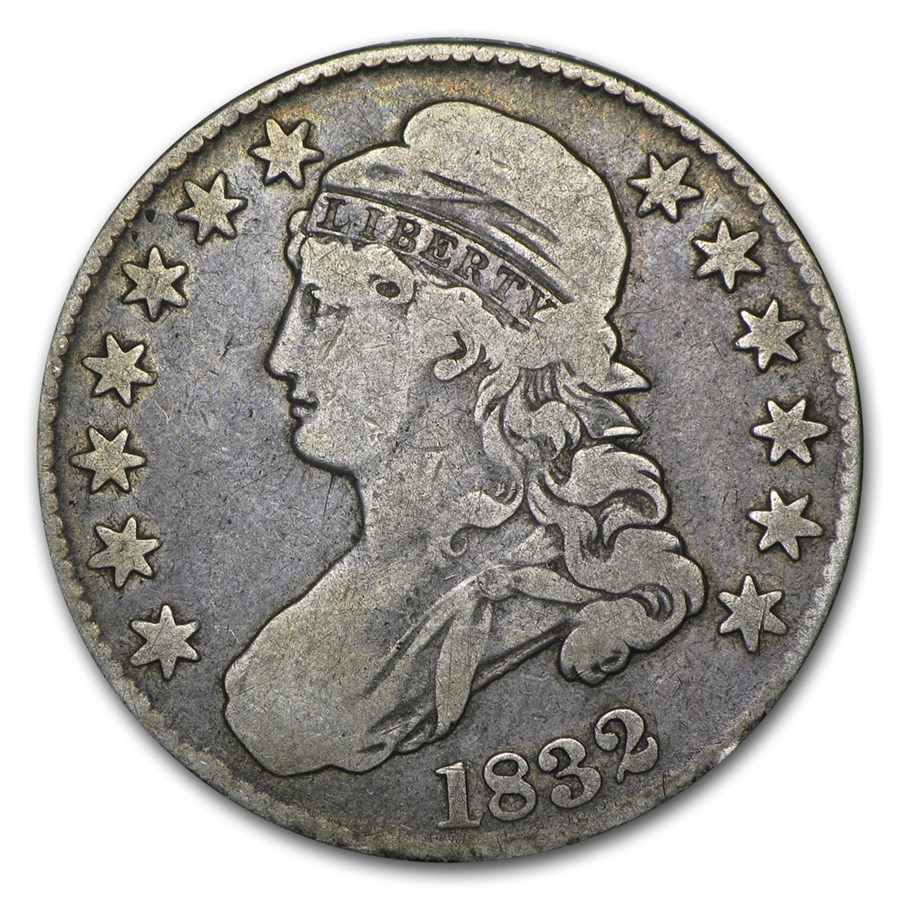 Buy 1832 Capped Bust Half Dollar Fine Coin Online | Early Half Dollars