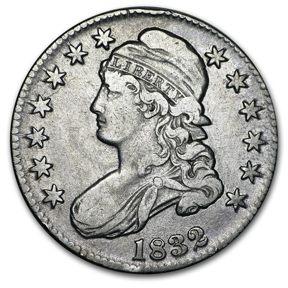 1832 Capped Bust Half Dollar XF (Lg Letters) 1832 Capped Bust Half Dollar XF (Lg Letters)