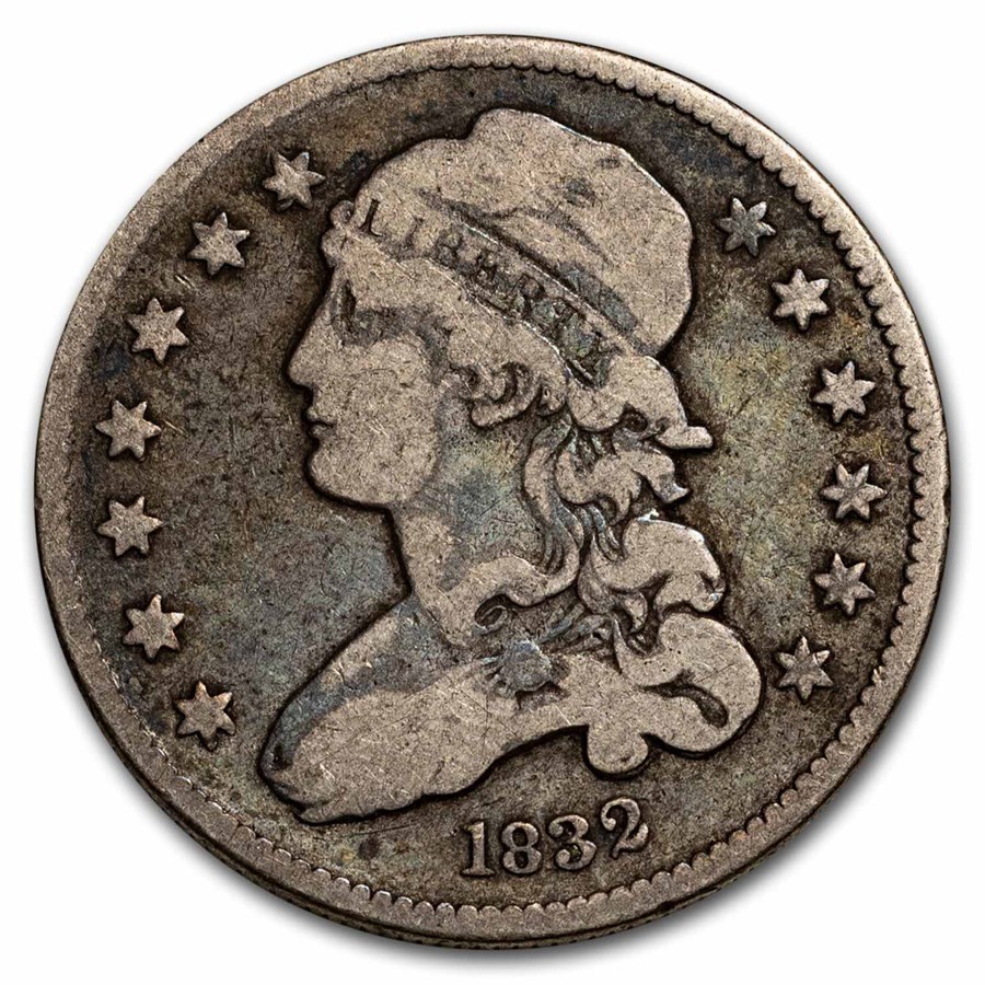 1832 Capped Bust Quarter VG