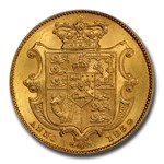 1832 Great Britain Gold Sovereign William IV MS-64 PCGS