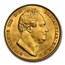 1832 Great Britain Gold Sovereign William IV MS-64 PCGS