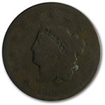 1832 Large Cent Lg Letters Good