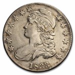 1833 Bust Half Dollar BU