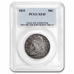 1833 Bust Half Dollar XF-45 PCGS