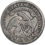 1833 Capped Bust Dime Fine