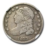 1833 Capped Bust Dime VG-8 NGC (JR-3)
