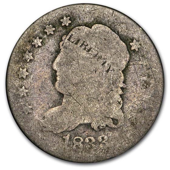 1833 Capped Bust Half Dime AG 1833 Capped Bust Half Dime AG