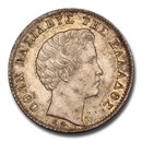 1833 Greece Silver 1/2 Drachma Othon MS-64 PCGS