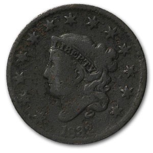 1833 Large Cent Good