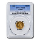 1834 $2.50 Classic Head Gold Quarter Eagle MS-61 PCGS 1834 $2.50 Classic Head Gold Quarter Eagle MS-61 PCGS