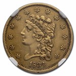 1834 $2.50 Gold Classic Head AU Details NGC
