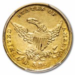 1834 $5 Gold Classic Head Half Eagle Plain 4 XF-40 PCGS