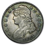1834 Bust Half Dollar AU (Lg Date, Lg Letters)