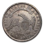 1834 Bust Half Dollar AU (Lg Date, Sm Letters)