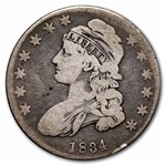1834 Bust Half Dollar Fine (Lg Date, Lg Letters)