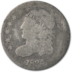 1834 Capped Bust Half Dime VG 1834 Capped Bust Half Dime VG