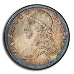 1834 Capped Bust Half Dollar MS-65+ PCGS CAC (Lg Date,Sm Letters)
