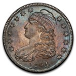 1834 Capped Bust Half Dollar MS-66 PCGS (Large Date, Sm Letters)