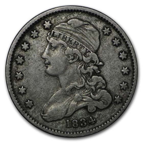 1834 Capped Bust Quarter VF 1834 Capped Bust Quarter VF